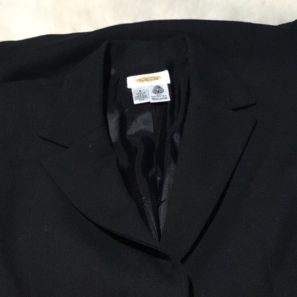 Vintage Talbots 100% Wool blazer Made in USA lined - Picture 6 of 7